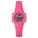 Timex Time Machines Montre numérique, 27 mm, Bracelet en résine rose, cadran numérique, boîtier rose, TW2W92500