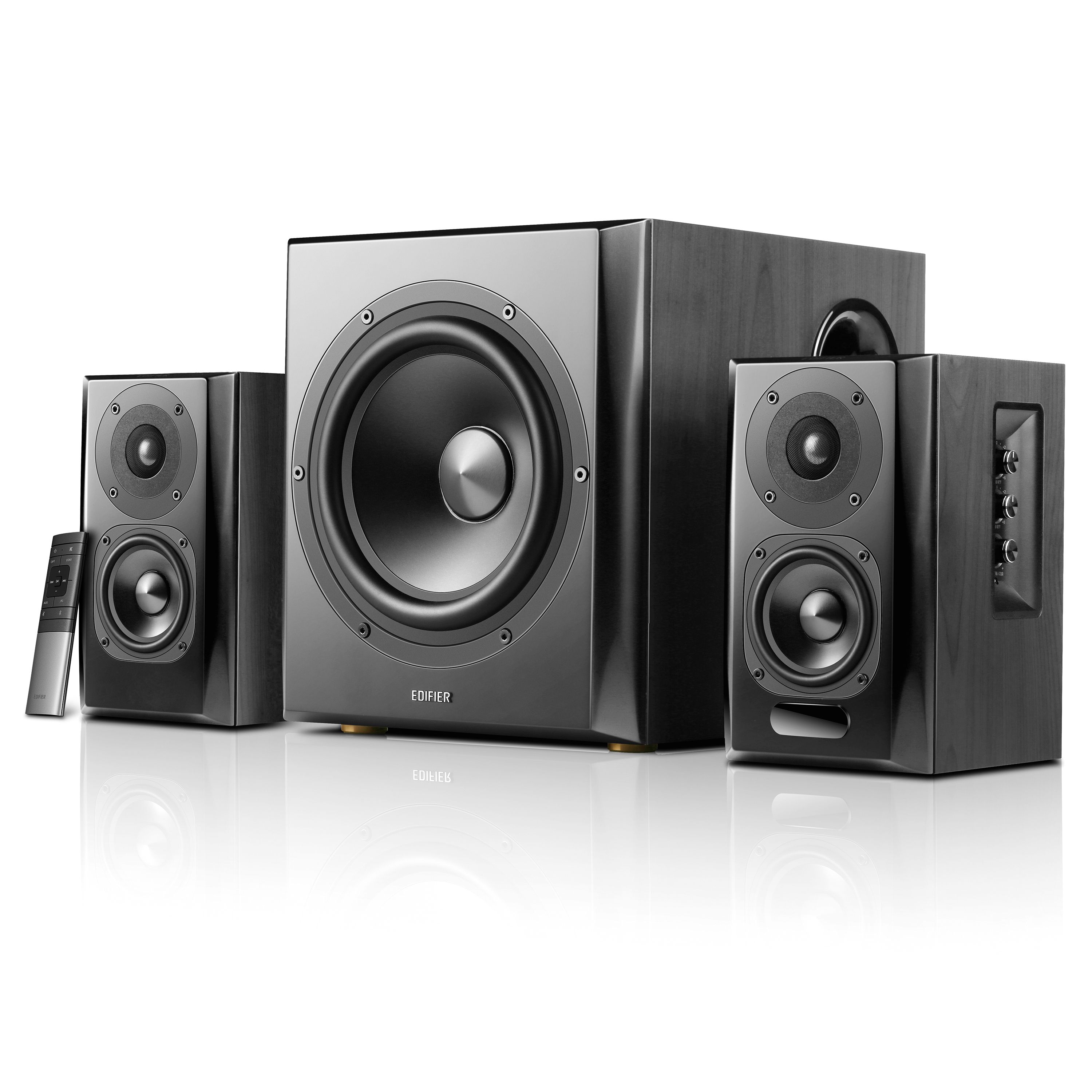 Edifier S351DB 2.1 Speaker Set - 150W - Black - Bluetooth - Airplay