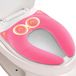Gimars Draagbaar reispotje voor peuters, groot opvouwbaar reispotje voor kinderen, past in alle vormen, opvouwbare toiletbril voor jongens en meisjes met 6 antislip siliconen pads, gratis draagtas