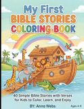 My First Bible Stories Coloring Book