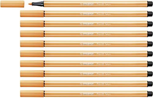 Stabilo Pen 68 - 10 stuks - neon oranje