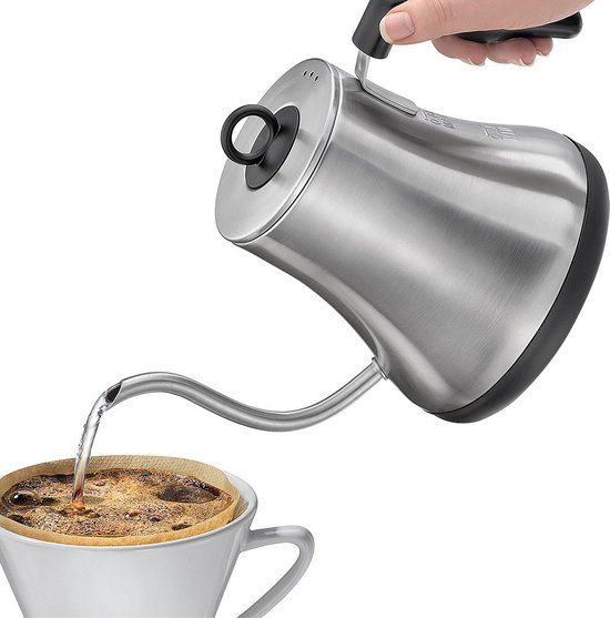 Cilio Waterkoker Luca - Metallic - Draadloos - 0.8 l