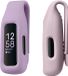 kwmobile 2x Clip Holders for Fitbit Inspire 3 / Inspire 2 / Ace 3 Clip On - Fitness Tracker Case Holder Replacement Set - TPU Silicone Tracker Holder for Sport - Light Lavender / Dusty Pink