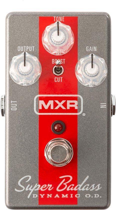 MXR M249 Super Badass Dynamic O.D. Overdrive Effect Pedal for Guitar