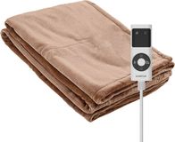Comfeur Elektrische Deken - Verwarmde Bovendeken 180x120 cm - Dubbelzijdig Fleece Warmtedeken - Automatische Uitschakeling & Timer - 9 Warmtestanden