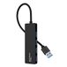 HOPDAY USB 3.0 datahub, ultradun, 4 USB-hub, hoge snelheid USB 3.0-hub voor Macbook, Mac Pro/Mini, Mac, Surface Pro, XPS, USB-stick, notebook pc, draagbaar, externe harde schijven
