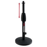 Gator Frameworks Deluxe Desktop Microfoonstatief met verstelbare hoogte (GFW-MIC-0601)