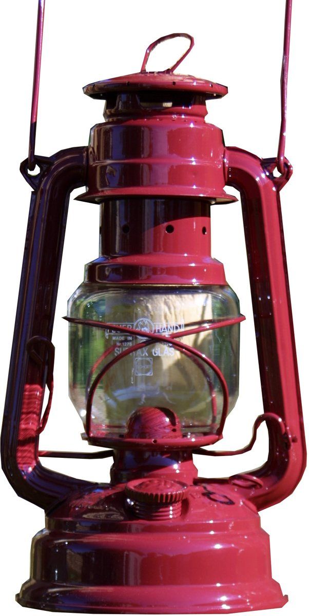 Feuerhand Stormlantaarn Rood