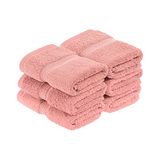 Home City, 100% katoen, gezicht handdoek set, thee roos - handdoek