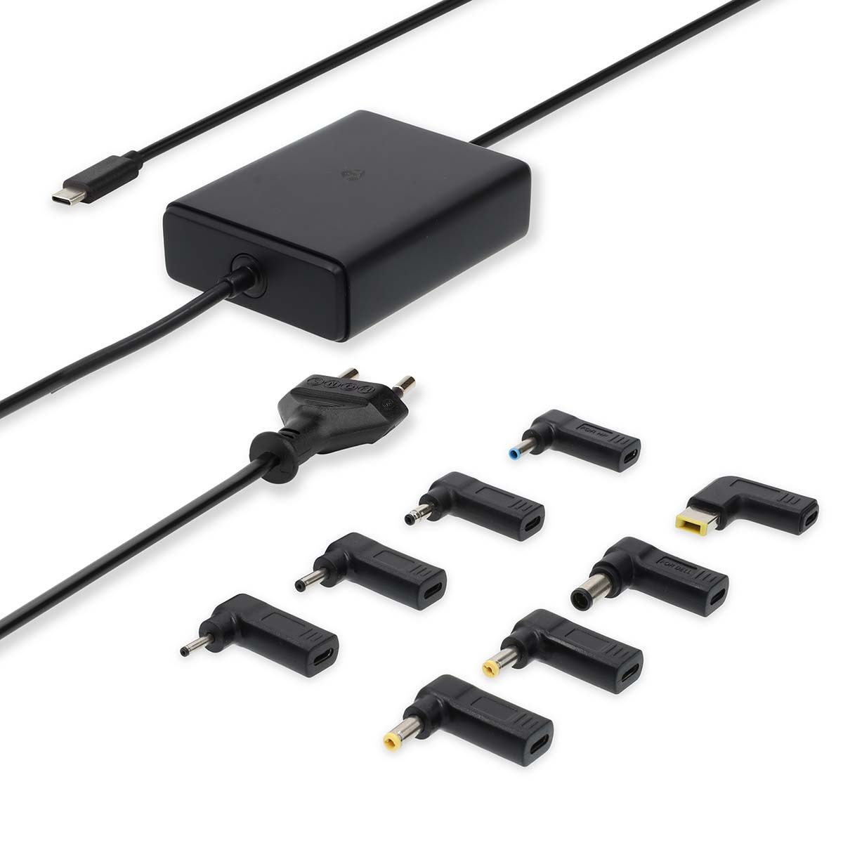 Nedis 100W Universal Laptop Adapter - 5/20V - Type-C - Black