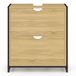 IDMarket - Meuble vasque Detroit, 2 tiroirs, design industriel