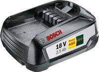 Bosch Accu 18V, 2,5 Ah, POWER FOR ALL 18V, lithium-ion accu, geen geheugeneffect