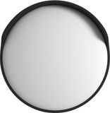 vidaXL Convex Traffic Mirror Black Ø60 cm Polycarbonate