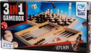 Clown Games 3-In-1 Spellendoos Hout
