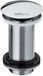 Wirquin afvoerplug 100mm met clickwaste chroom