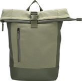 Beagles Kobe Roll-Top Rugzak 15,6 inch Laptop Rugtas - Waterafstotend & Weersbestendig - Olijfgroen