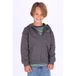 B.Nosy rechtvallend sweatvest - antraciet