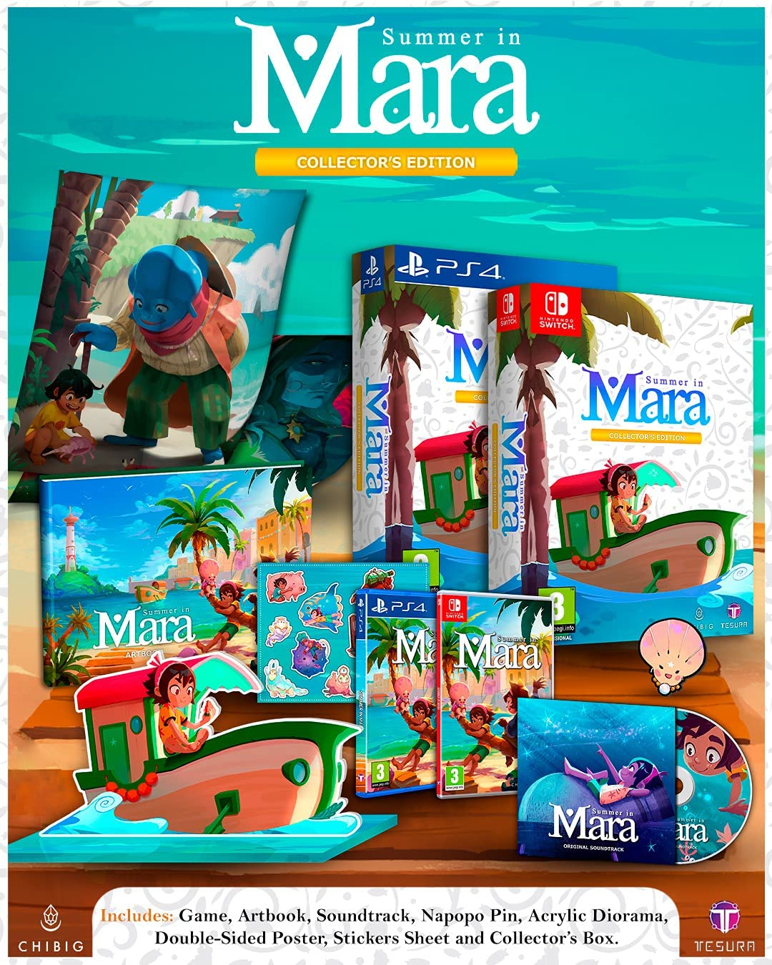 Tesura Summer in Mara Collectors Edition Nintendo Switch