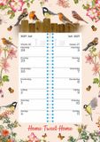 Plenty Gifts Birds Weekomleg Kalender 2027