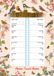 Plenty Gifts Birds Weekomleg Kalender 2027