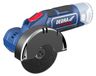 Dedra Meuleuse d'angle sans fil 12v 76mm 0*ah