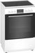 Bosch Serie 4 HKN31A020U Cuisinière autoportante Vitrocéramique Blanc