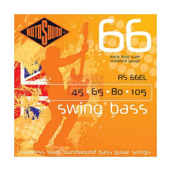 Rotosound 66EL Swing Bass 66 basgitaarsnaren 45 - 105 long scale