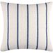 STOF - Sierkussen - Decoratieve kussen in strepen TROPE, katoen, 50 x 50 cm - blauw