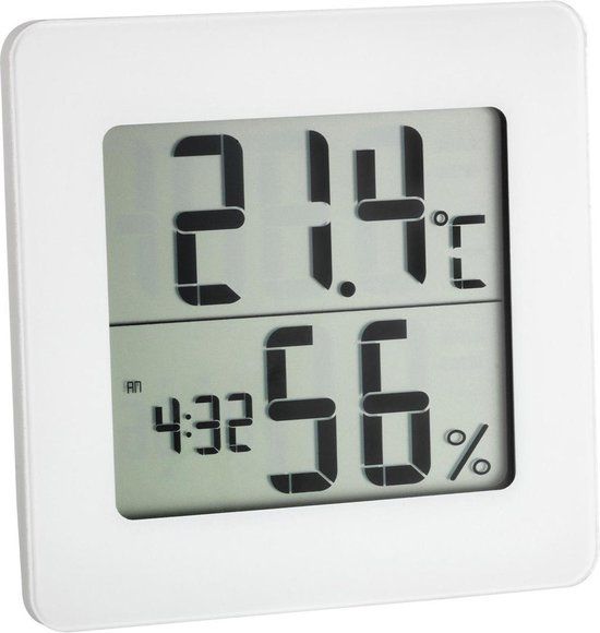 TFA Dostmann 30.5033.02 Thermo- en hygrometer - Wit