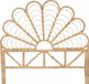 Vente-unique Hoofdbord 140 cm - Rotan - Naturel - FLOSIA