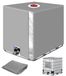 Bâche pour cuve IBC 1000L Gris Transparent Film Anti-UV