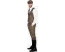 Wilbers Kostuum Peaky Blinders Roaring 20's John - Bruin - Kastanje - Maat XXXL