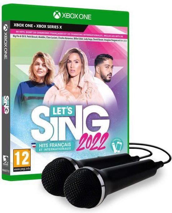 Ravenscourt Let’s Sing 2022 + 2 Mics Bundle Xbox Series X