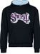 Ghost Logo Heren Trui met capuchon - zwart/blauw - M
