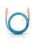 Oehlbach NF 113 DI 50 - digitale audio-cinchkabel - hoogwaardige S/PDIF coaxkabel, meervoudige afscherming, 75 Ohm - 50 cm - blauw