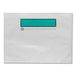 BLASETTI PAPERADEX papieren enveloppen zelfklevende enveloppen verpakking van 250 stuks, kleur transparant, formaat LD 13,5 x 24 cm