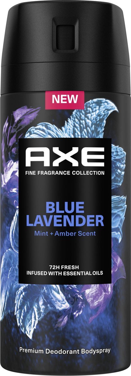 AXE Fine Fragrance Collection Blue Lavender - Premium Deodorant Bodyspray - 150 ml