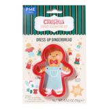 PME CH24CDK006 Kerst Cookie Decorating Kit, Dress-up Gingerbreadman, Plastic