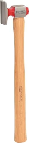 KS Tools 140.2319 Carrosserie standaard hamer, sterk bol, 30 x 45 mm