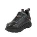 Buffalo Damenschuhe Schnürschuhe Sportive Schwarz Freizeit