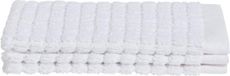 Seahorse Washand Cube Wit 16 x 21 cm Set van 3