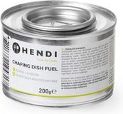 HENDI Brandpasta voor chafing dish – 12 stuks – ethanol – 3 uur brandduur – 200g