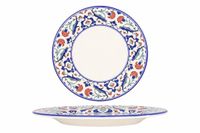 Bonna Dinerbord - Kadim - Porselein - 25 cm - set van 6