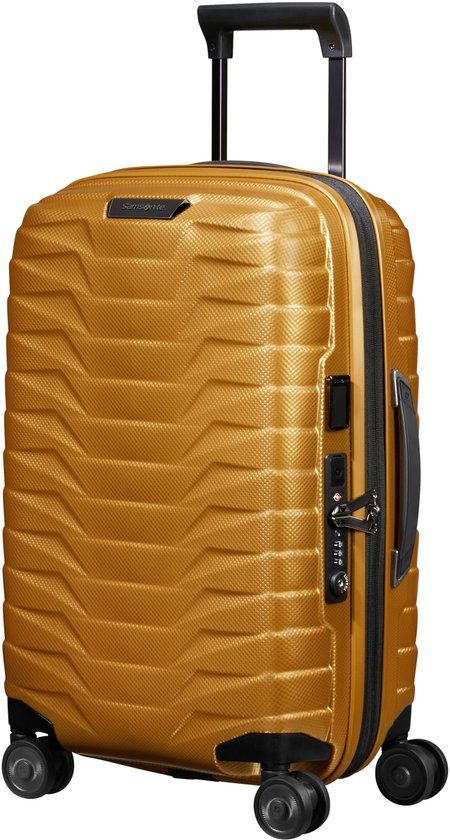 Samsonite Proxis Handbagage Harde Koffer - 55cm - Goud