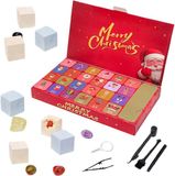 Merkloos / Sans marque Stroom Commerce B.V. Adventskalender 2025 - Kristal- en steengraafdoos