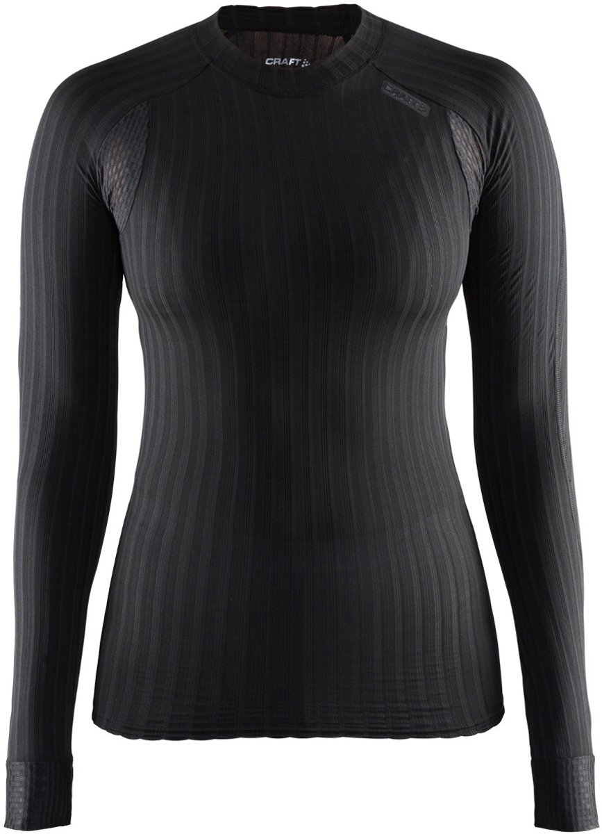 Craft Active Extreme 2.0 Cn Ls W 1904491 - Sportshirt - Black - Dames - Maat L