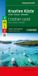CROATIE KOMPASS Karten Croatian Coast Road and Leisure Map 1:200.000