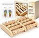 Rouleau de massage des pieds en bois, massage des pieds pour fasciite plantaire avec 108 points d'acupression