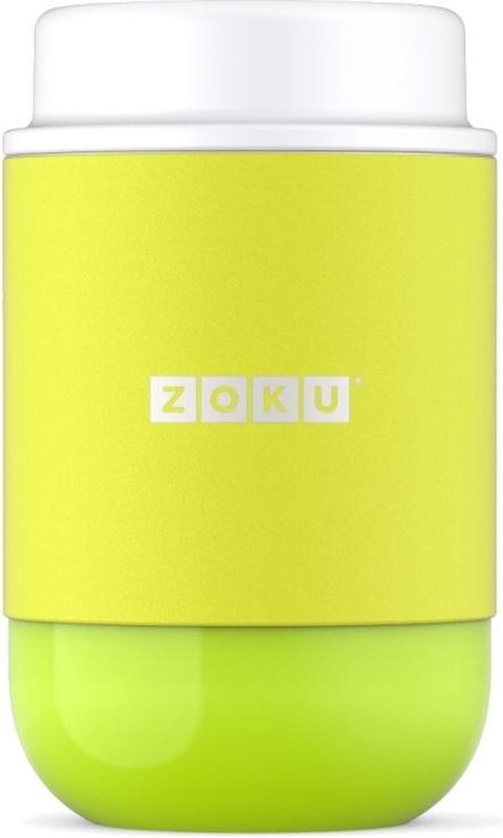 Zoku Voedselcontainer Neat Stack 475 Ml Rvs Groen