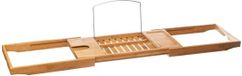 5five Luxe bamboe badplank uitschuifbaar - verstelbaar - 70-105 x 22 x 4 cm